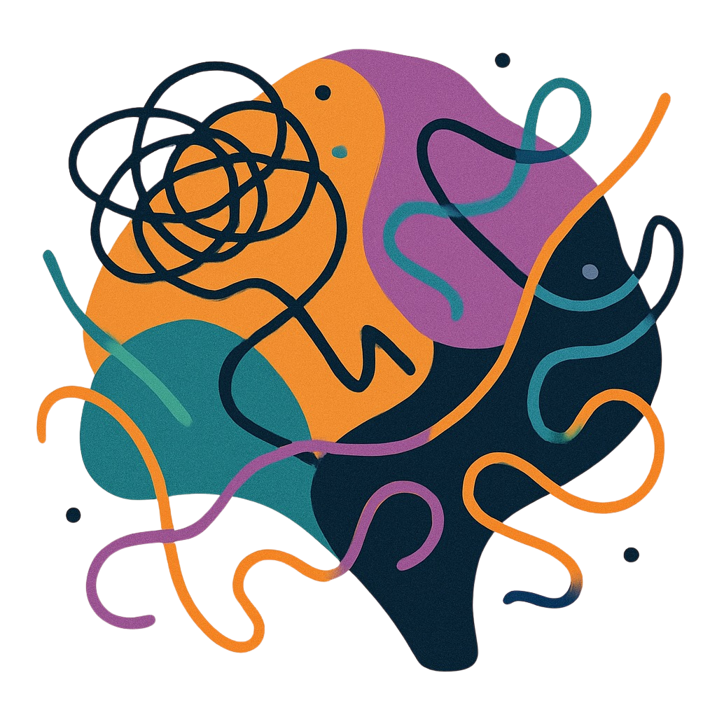Abstract illustration of a brain